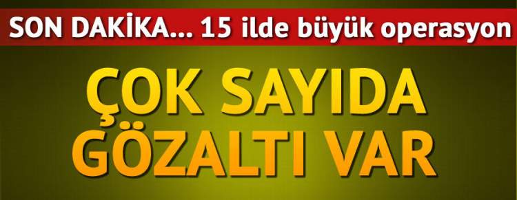 Son dakika! Büyük operasyon: 110 subay hakkında gözaltı kararı