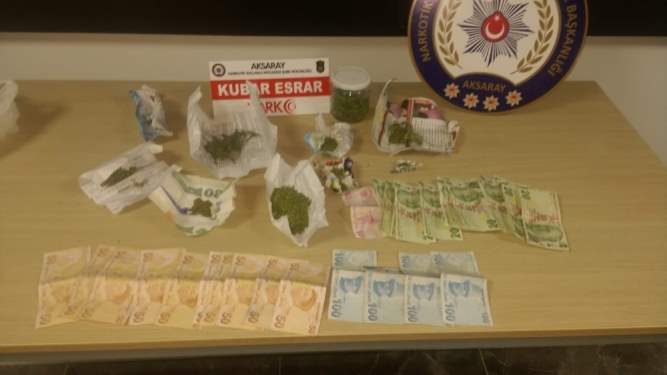 Aksaray'da uyuşturucu operasyonu: 1 tutuklama