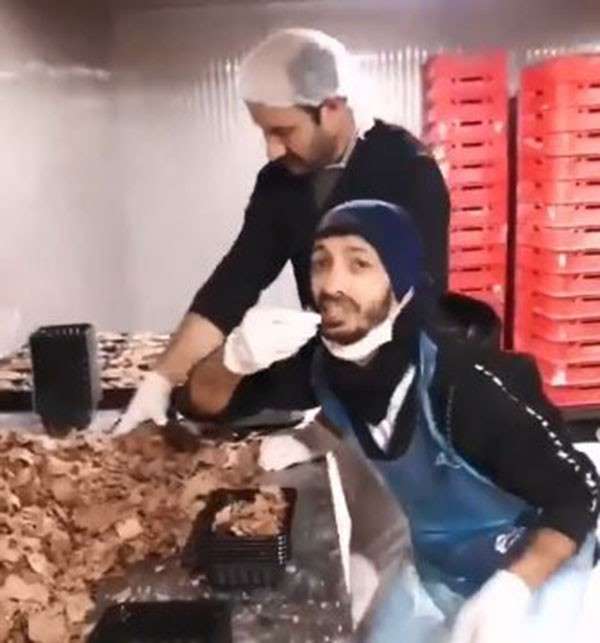 Döner paketlerken çekilen skandal görüntülere UDOFED'ten açıklama geldi 