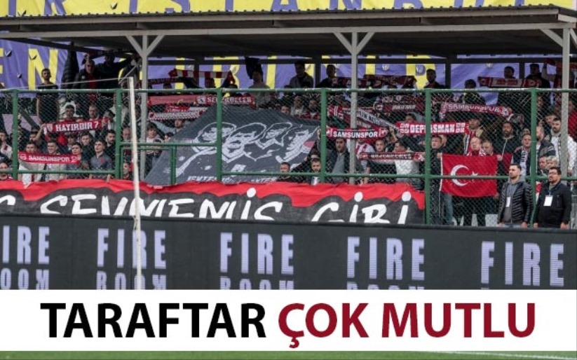 Taraftar Çok Mutlu