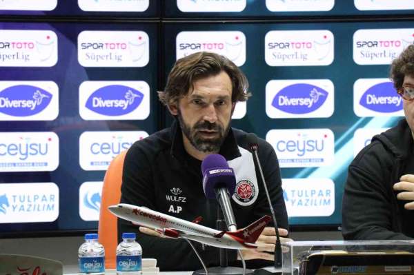 Andrea Pirlo: '1 puan aldık ama 3 puan da alabilirdik' - Antalya haber