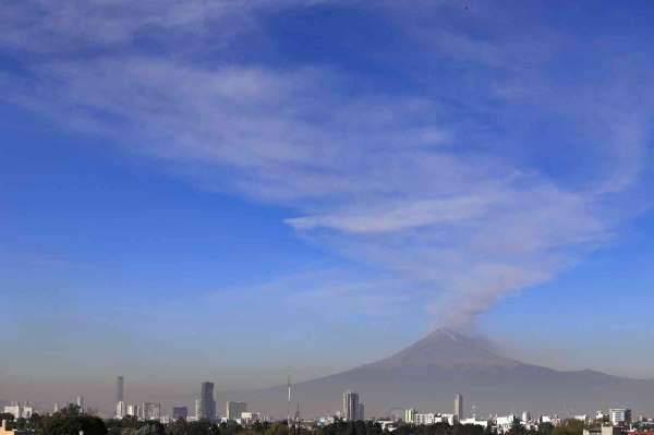 Popocatepetl Yanardağı'nda son 24 saatte 4 patlama - Mexico city haber