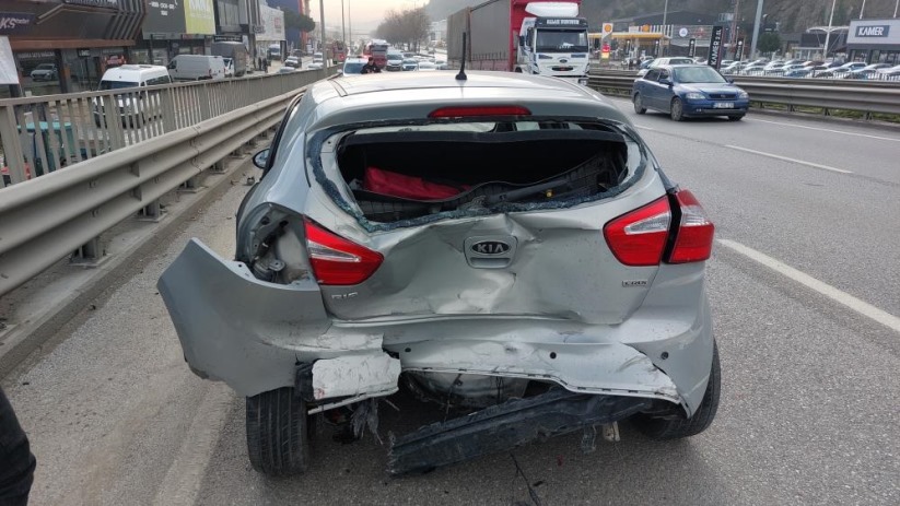 Samsun'da zincirleme trafik kazası: 5 yaralı