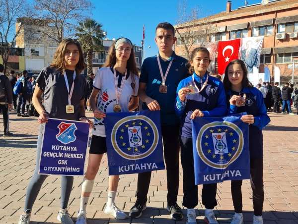 Kütahyalı sporcular Türkiye Şampiyonası'nda zirvede