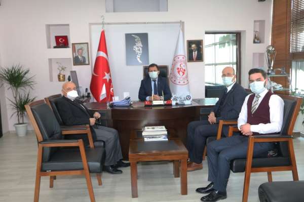 AK Parti Milletvekili İsmail Tamer'den Gençlik ve Spor İl Müdürlüğü'ne Ziyaret 