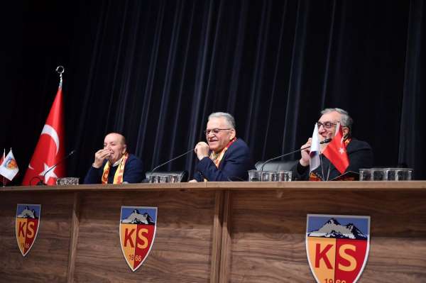 Başkan Büyükkılıç: 'Takımımıza sahip çıkacağız'