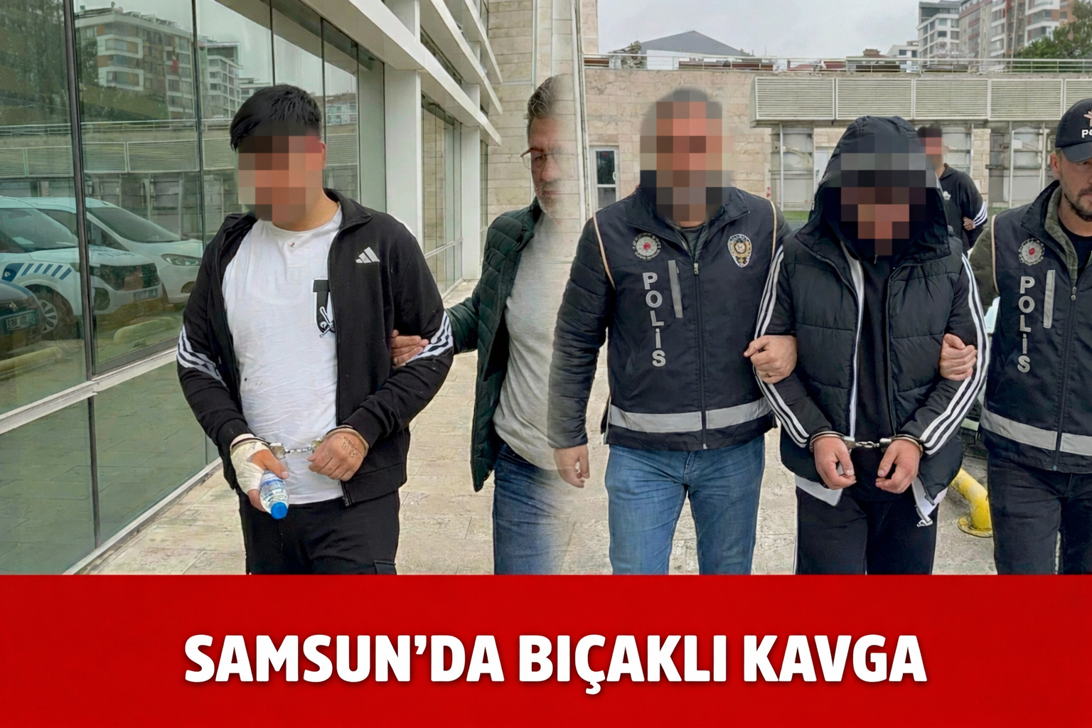 Samsun'da bıçaklı kavga: 3 yaralı