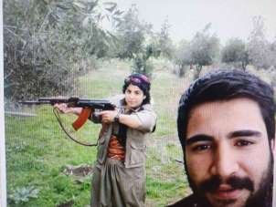Kırmızı kategoride aranan teröristle fotoğrafı olan militan Afyonkarahisar'da yakalandı