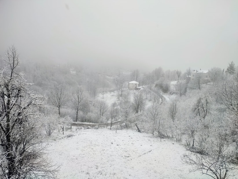 Samsun'da kar süprizi