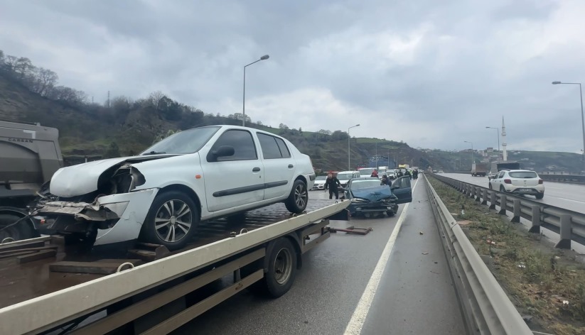 Samsun'da zincirleme kaza 