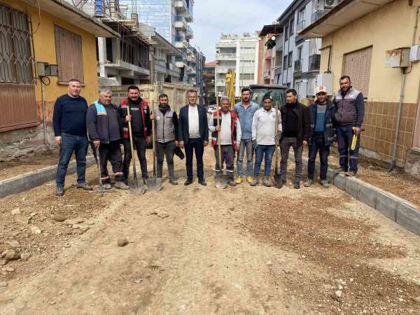 Alaşehir'de asfalt sezonu açıldı