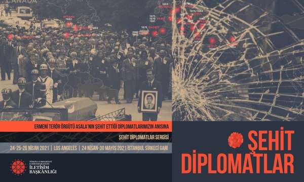 Cumhurbaşkanlığı İletişim Başkanlığından 'Şehit Diplomatlar Sergisi'
