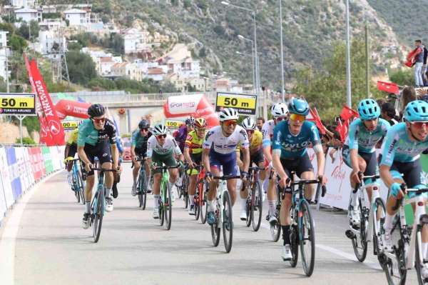 59. Cumhurbaşkanlığı Türkiye Bisiklet Turu'nun Kemer-Kaş etabını Max Kanter kazandı