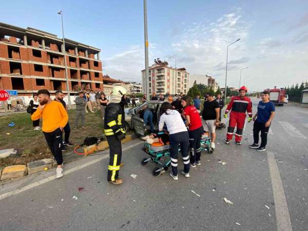 Dalaman'da kaza: 3 yaralı