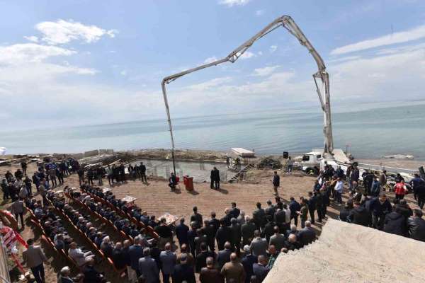 Ahlat'ta 'Su Sporları Merkezi'nin temeli atıldı