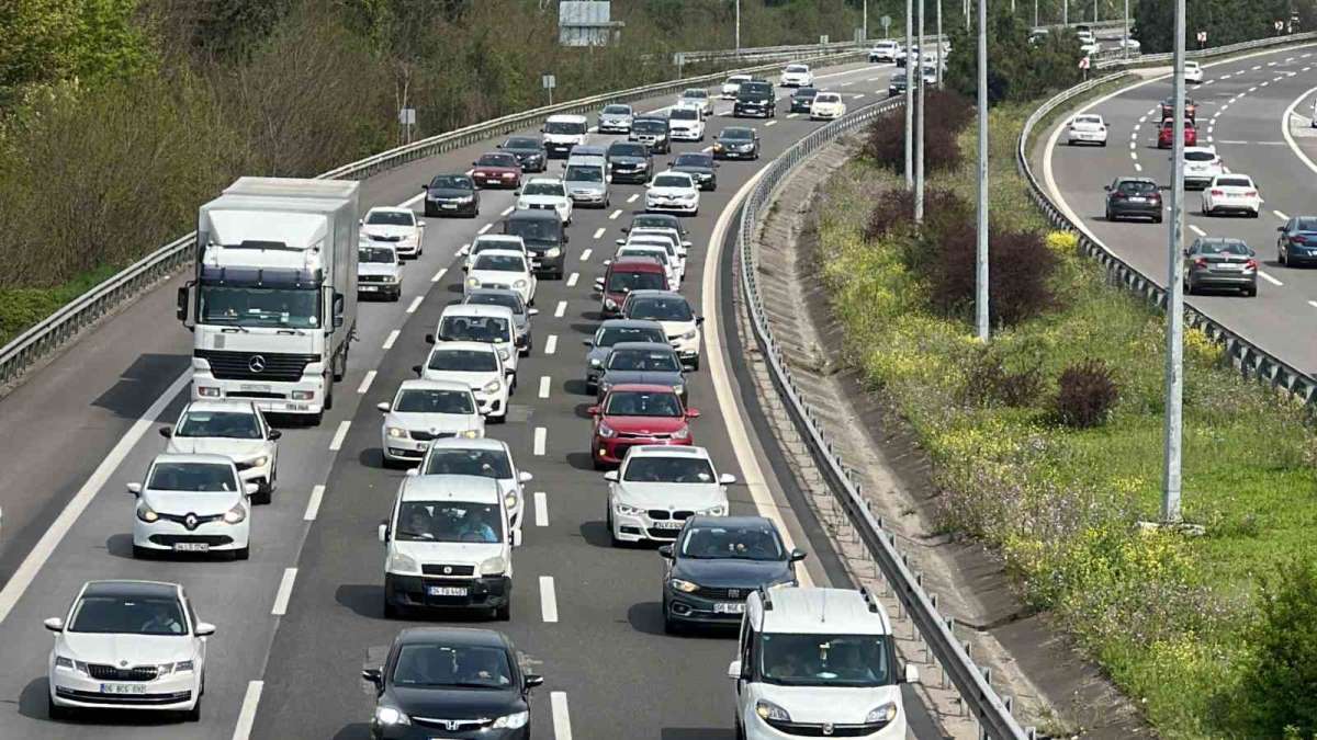 Düzce'de araç sayısı 151 bini geçti