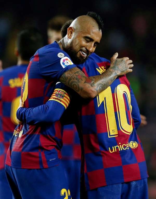 Vidal: 'Barcelona'da mutluyum' 