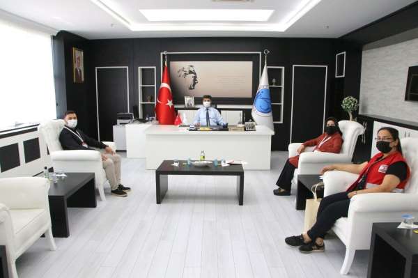 Kilis'te üniversite ile kızılay ortak proje üretecek