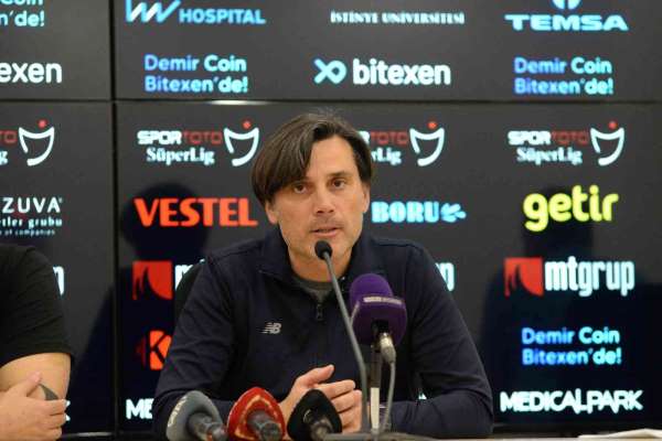 Vincenzo Montella: 'Adana Demirspor'da kalmak istiyorum'