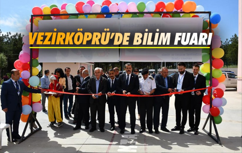 Samsun Vezirköprü'de bilim fuarı