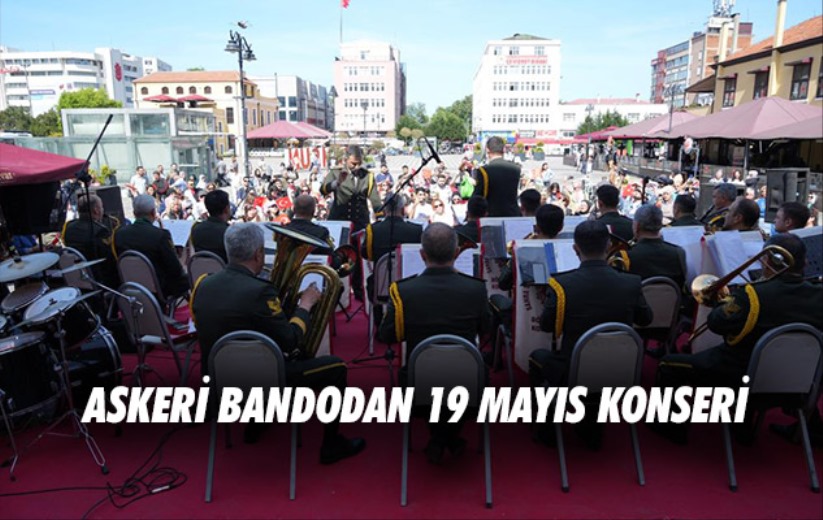 Samsun'da askeri bandodan 19 Mayıs konseri
