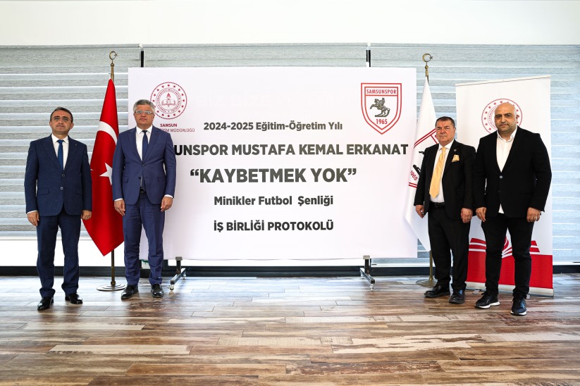 Samsunspor ve Milli Eğitim'den Ortak Proje 