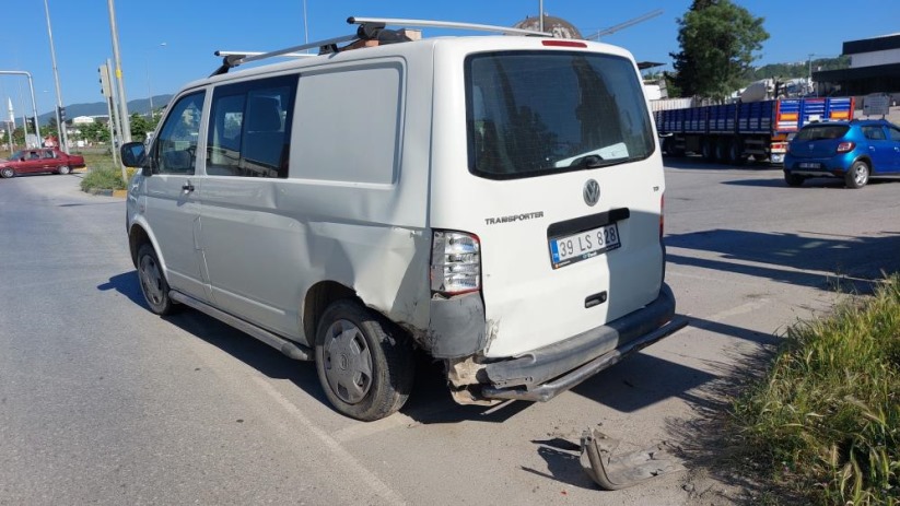 Samsun'da cenazeye yolunda kaza: 1 yaralı