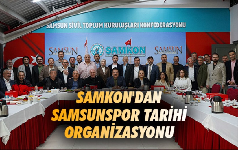 SAMKON'dan Samsunspor Tarihi Organizasyonu