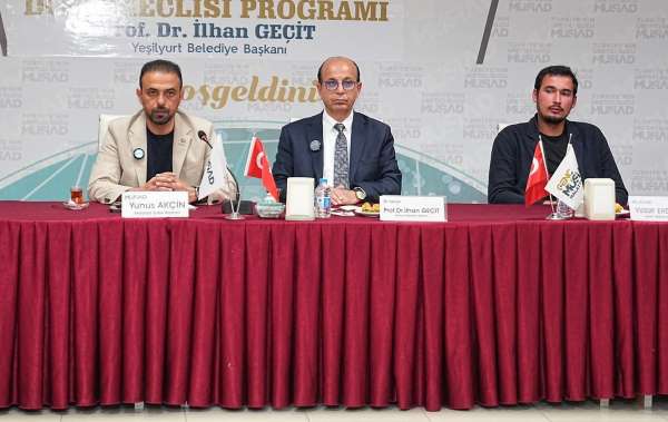 Başkan Geçit, MÜSİAD'ın 'Dost meclisi' programına katıldı
