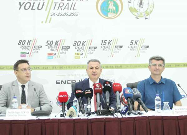 'Efeler Yolu Ultra Trail'e 6 ülkeden 256 sporcu gelecek