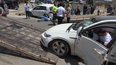 Kilis'te zincirleme kaza: 2 yaralı