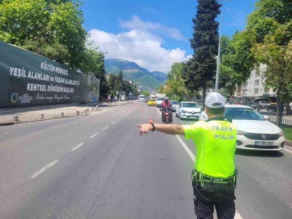Ordu'da bir haftada 18 binden fazla araç ve sürücüsü denetlendi