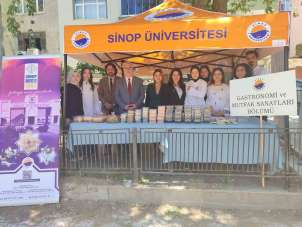 Sinop'ta gastronomi öğrencileri yararına etkinlik