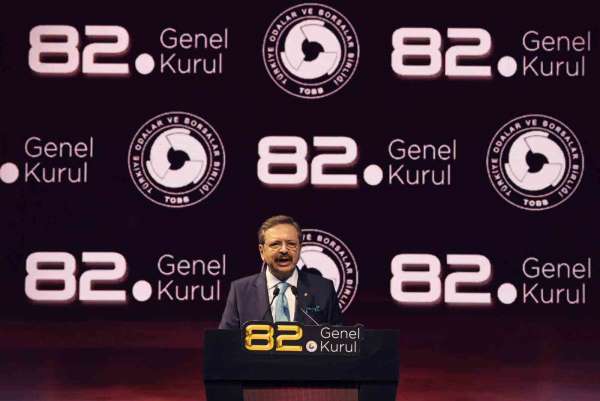 GTB heyeti, TOBB 82'inci genel kuruluna katıldı