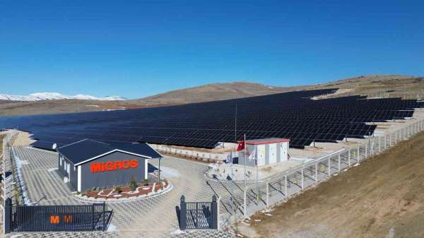 Migros'tan 57 bin hanenin ihtiyacına eş değer temiz enerji gücü