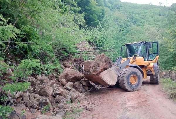 Ordu'da 24 saatte 214 heyelan meydana geldi