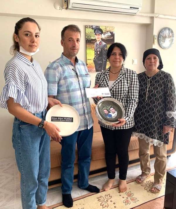 Başkan Yılmaz'dan şehit babalarına anlamlı mektup