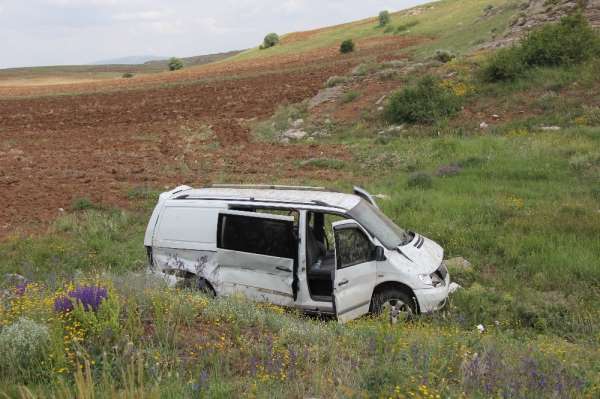 Sivas'ta trafik kazası: 1 yaralı 