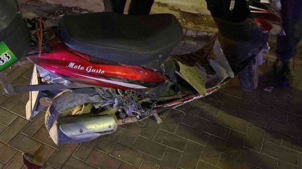 Çöp kamyonunun çarptığı motosikletli kurye yaralandı - Sinop haber