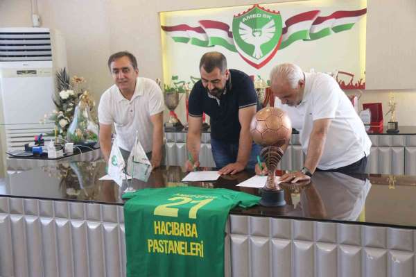 Hacı Baba Pastaneleri, Amed Sportif Faaliyetler'e göğüs sponsoru oldu - Diyarbakır haber