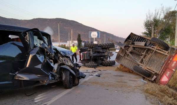 Milas'ta trafik kazası: 1 yaralı - Muğla haber