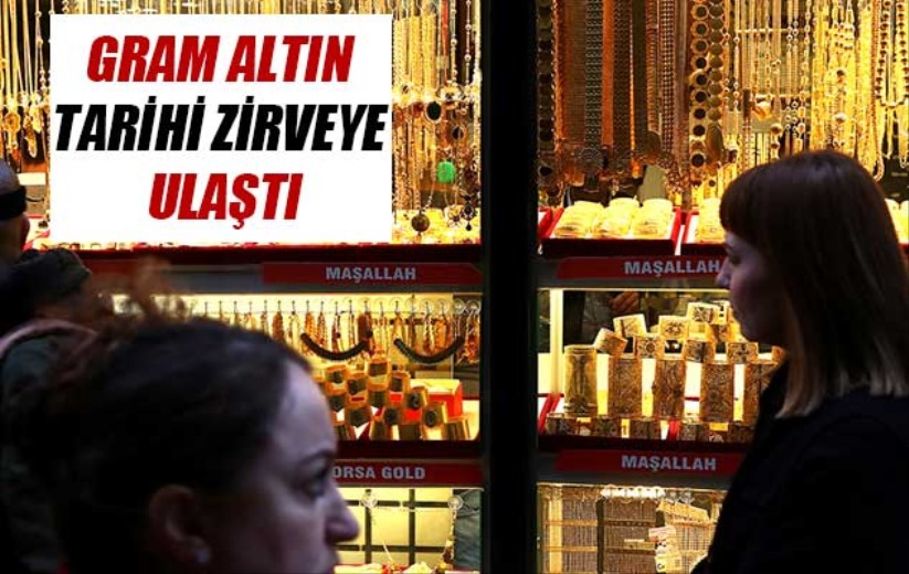  Gram altın tarihi zirveye ulaştı