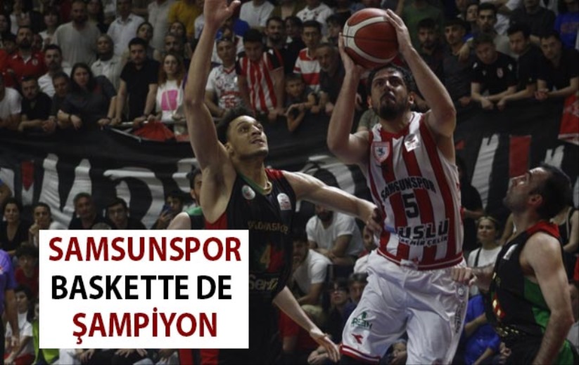 Samsunspor Baskette De Şampiyon