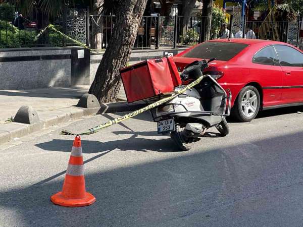 Küçükçekmece'de, motosiklet sürücüsüne silahlı saldırı