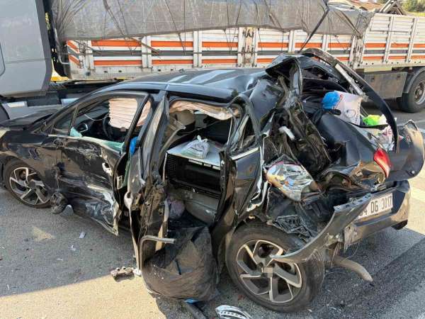 Karabük'te zincirleme trafik kazası: 2 yaralı