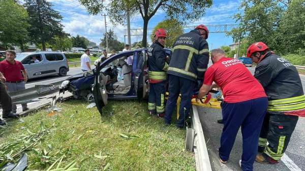 Ordu'da trafik kazaları: 5 yaralı