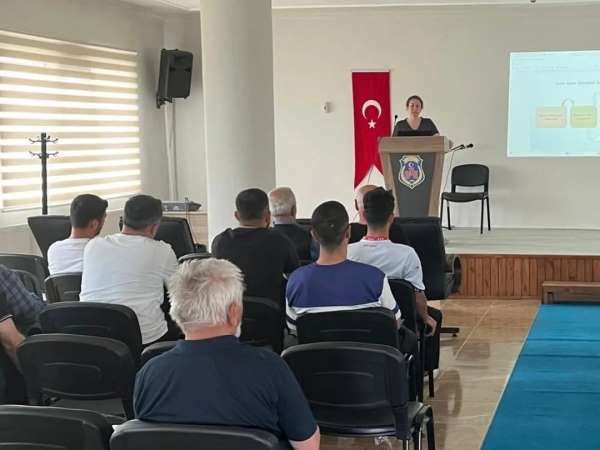 Sinop'ta hükümlülere denetimli serbestlik anlatıldı
