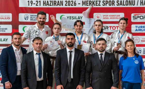 Yunusemreli judoculardan Hatay'da büyük başarı