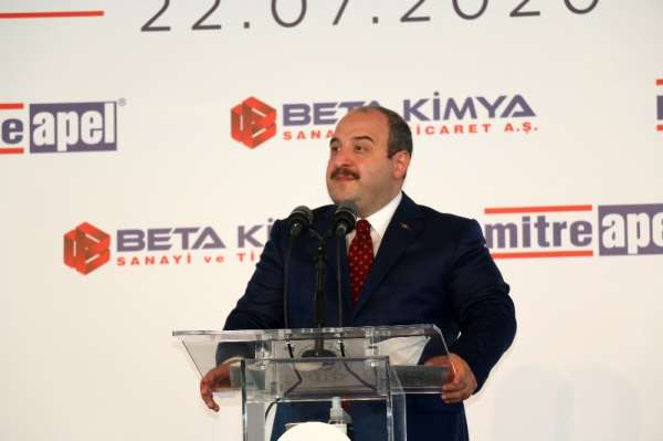 Sanayi ve Teknoloji Bakanı Mustafa Varank: 