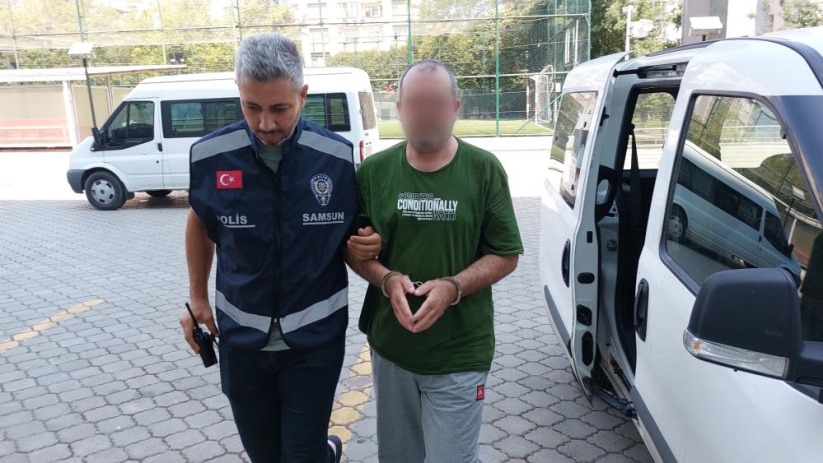 Samsun'da eniştesini silahla yaralayan şahıs adliyeye sevk edildi